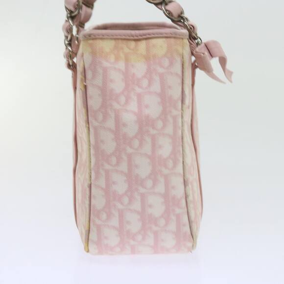 DIOR Trotter Romantic Hand Bag Pvc Leather Pink 09 Bo 09 Bo - Picture 5 of 12